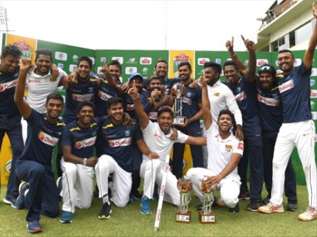  Sri Lanka cruise to historic series victory  | News Article
