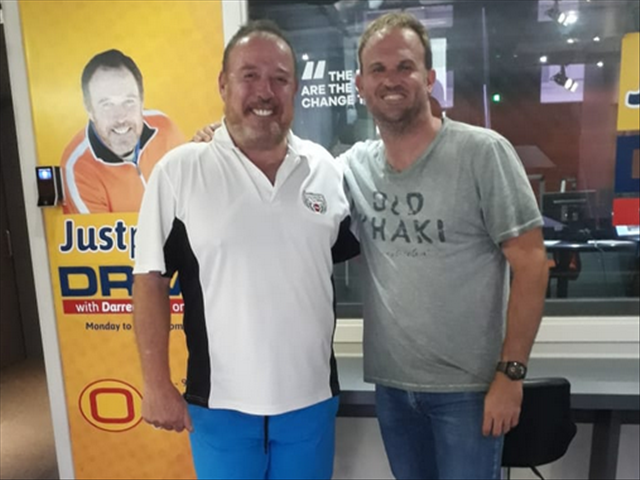 Just Plain Drive: Robbie Wessels kuier vandag saam op The Hang Out  | News Article