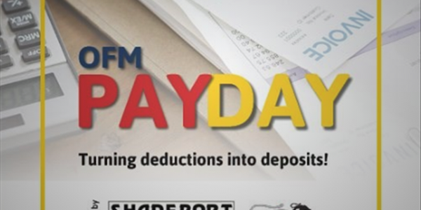 OFM PayDay with Shandor Potgieter | News Article