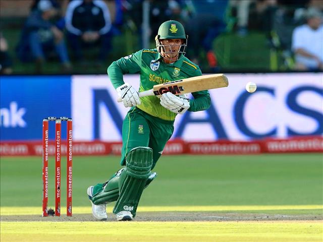 De Kock equals SA record to set up comfortable Proteas' win | News Article