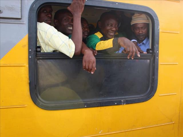 Ramaphosa stuck on a Metrorail train | News Article