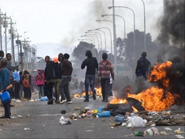 Water truck torched in NW protest | News Article