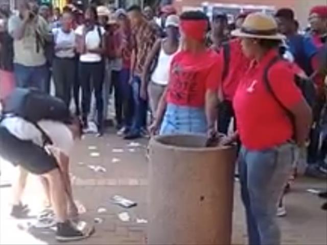 -TBB-  We chat to Eckhard Binding about the viral video of him picking up rubbish during a protest at UFS | News Article