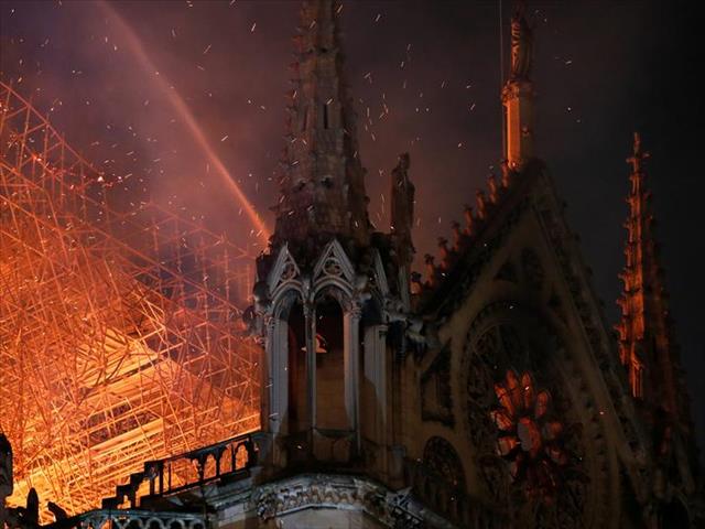 #NotreDame fire: Paris cathedral devastated by ferocious blaze | News Article