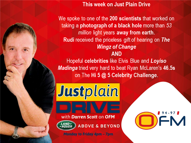 The Best Of Just Plain Drive 15 - 19 April 2019 | News Article