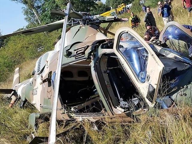 Two people injured as military helicopter crashes in Centurion | News Article