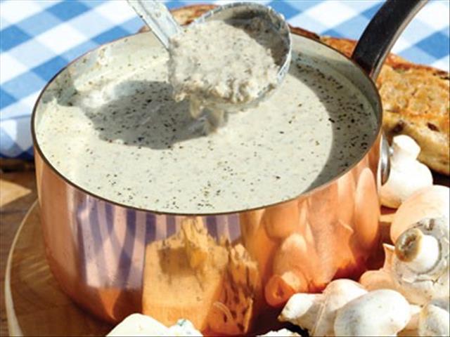 Your Weekend Breakfast Recipe - Mushroom & Blue Cheese Soup | News Article
