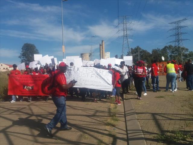 Fedcraw embarks on march in Bloemfontein | News Article