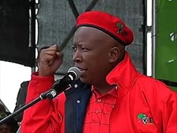 Malema takes EFF campaign to troubled NW ahead of May 8 | News Article