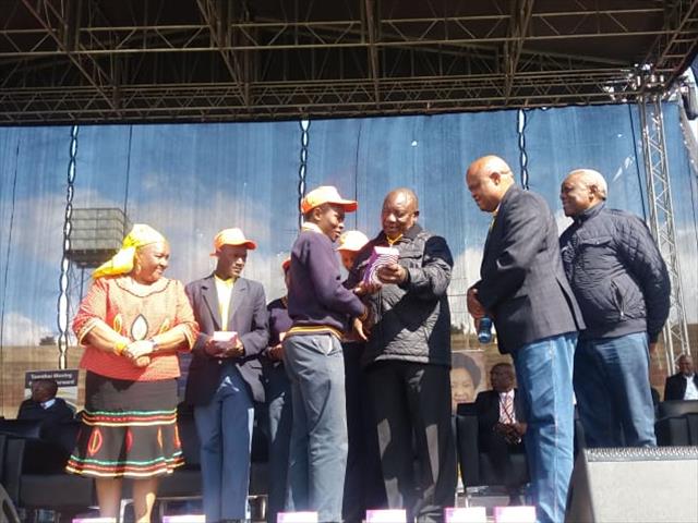 Ramaphosa expresses confidence in FS Education - PHOTO GALLERY | News Article