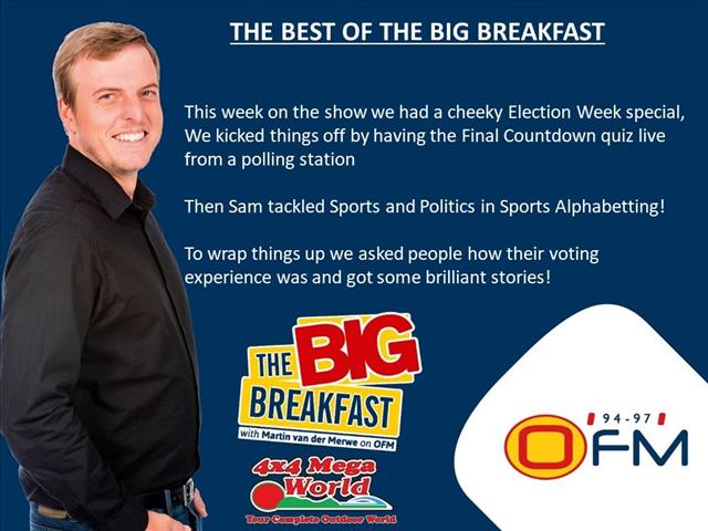 -TBB- The Best of The Big Breakfast 6-10 May 2019 | News Article