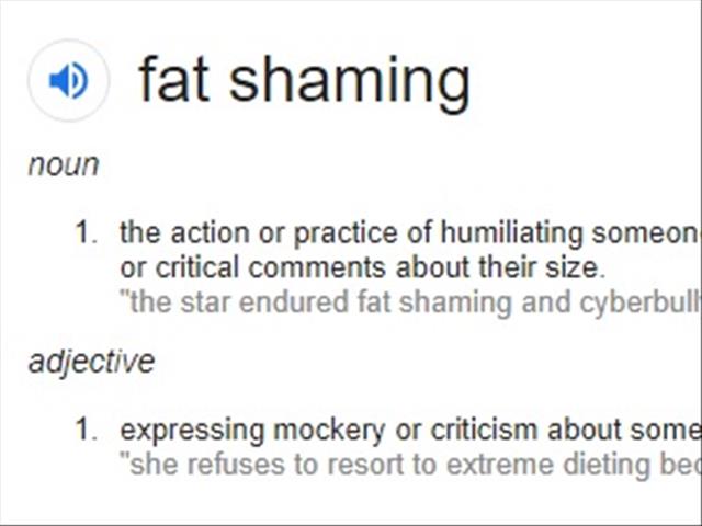 Fat Shaming. Does it motivate people to lose weight?  | News Article