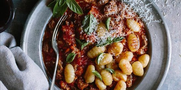 Lamb and Mutton SA - 'Cooking with Lamb': Italian-style lamb ragu with gnocchi  | News Article