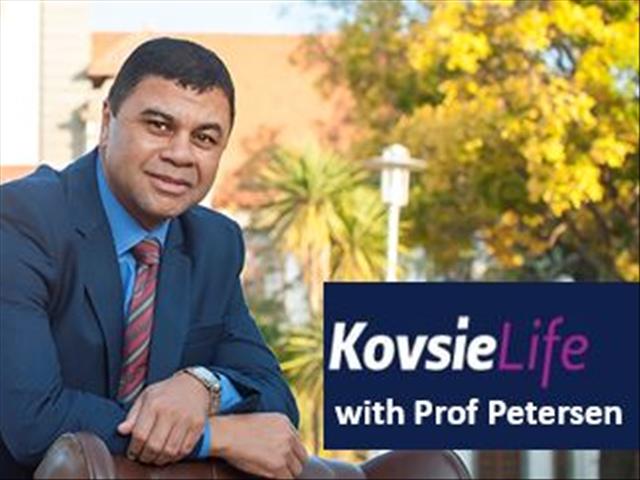Kovsie Life with Prof Petersen: Come join us! | News Article