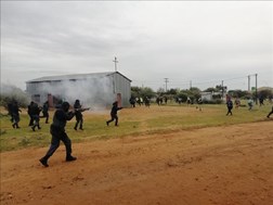 #OFMElectionWatch: NC police fire stun grenades in Holpan | News Article
