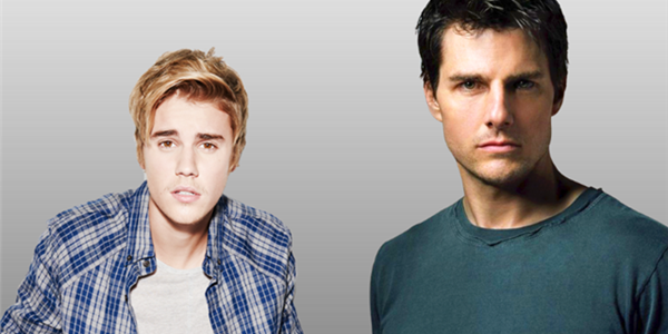 Justin Bieber and Tom Cruise on OFM  | News Article