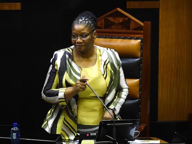 Speaker Modise rebukes unruly MPs during induction session | News Article