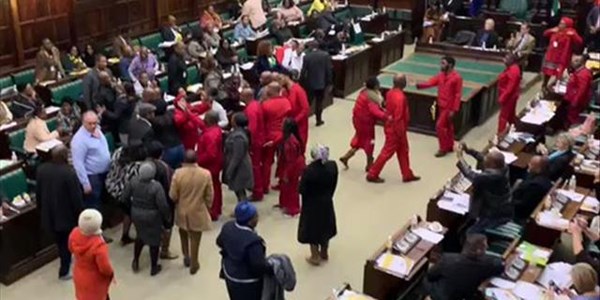 EFF and ANC MPs clash during induction session | News Article