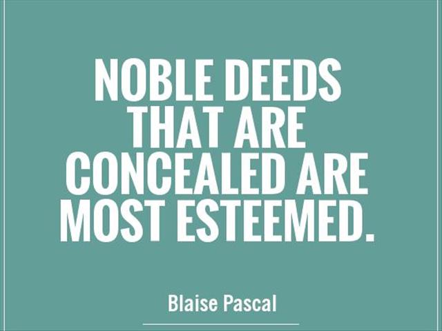 Is it OK to brag about your good deeds? | News Article