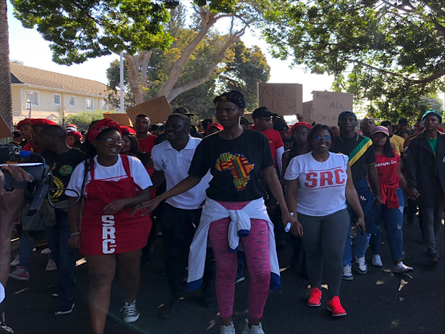 Students demand regional offices and scrapping of NSFAS historical debt | News Article