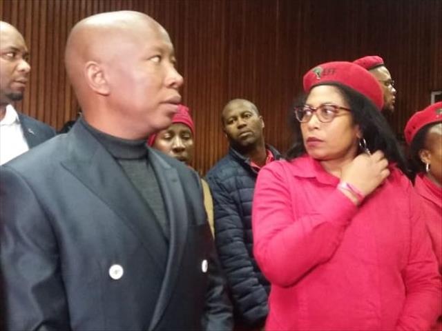 Strong police presence in Bfn as #JuliusMalema appears in court  | News Article