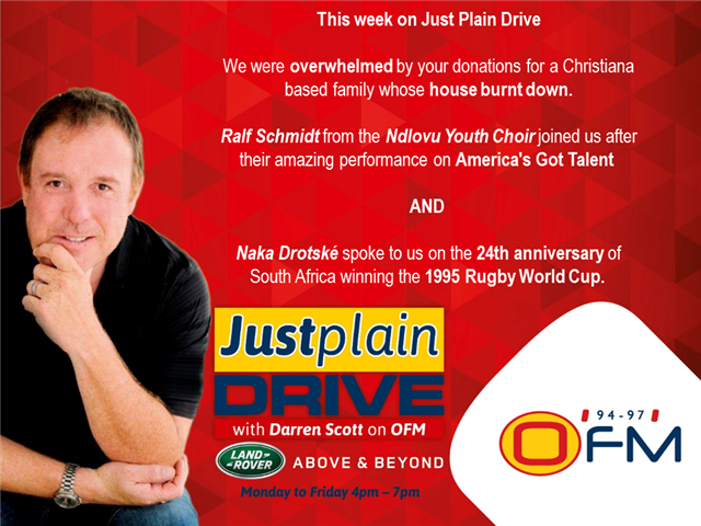 The Best Of Just Plain Drive 24 - 28 June 2019 | News Article
