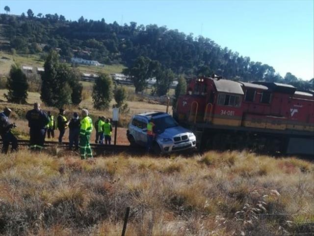 Woman charged with negligent driving after colliding with train | News Article