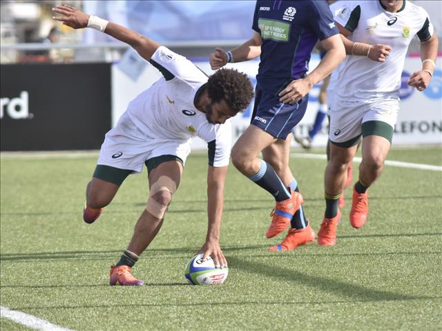 Roux satisfied with Junior Springboks’ strong start in Rosario | News Article
