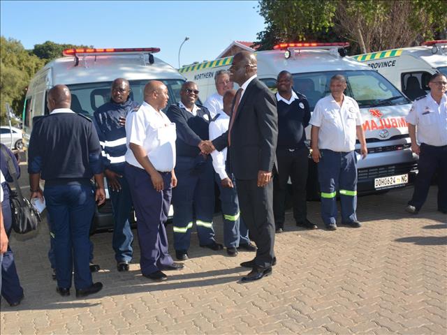 NC premier buys ambulances, not cars for MECs | News Article