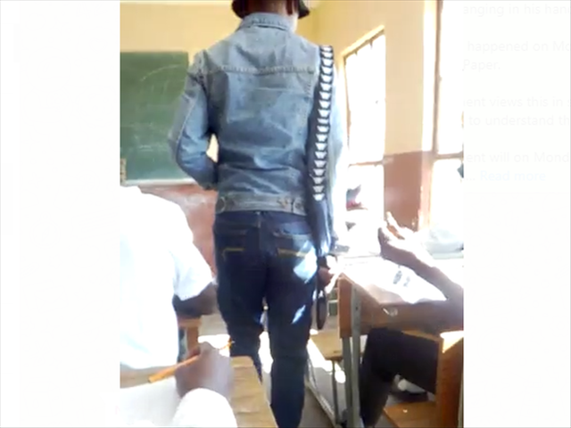Teacher filmed with gun in Mpumalanga school class | News Article