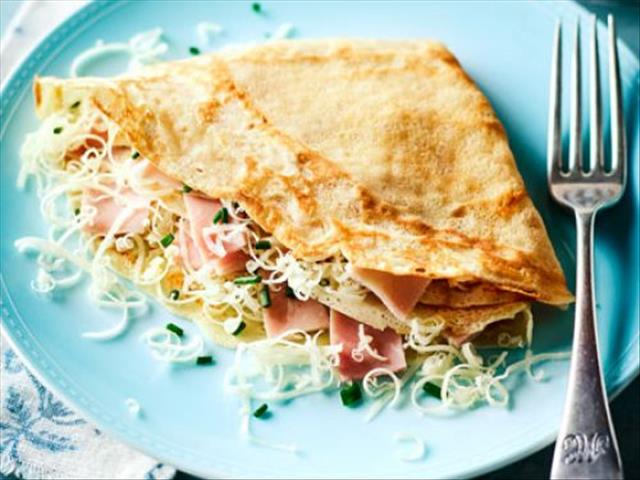 Your Weekend Breakfast Recipe - Smoked ham & cheese pancakes | News Article