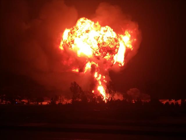 Gas tanker explodes in Worcester, buildings on fire | News Article