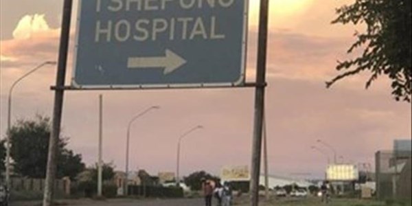 #NWbudget: Tshepong Hospital 'a safety net' | News Article
