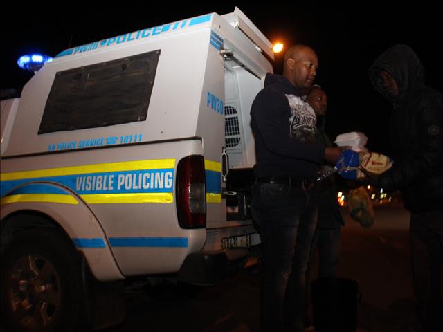 Men in blue take to the streets - PHOTO GALLERY | News Article