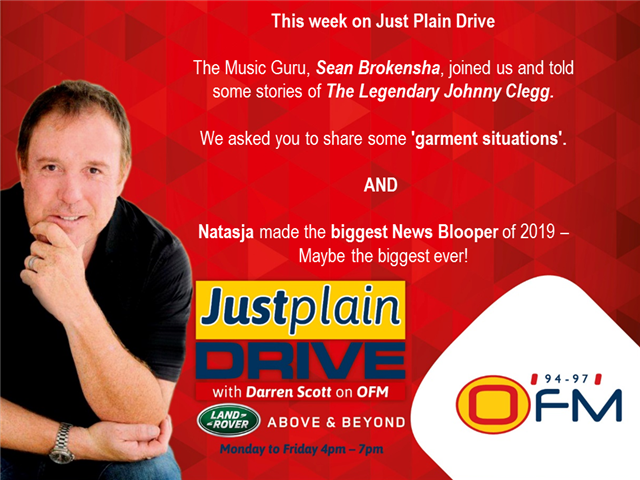 The Best Of Just Plain Drive 14 - 19 July 2018 | News Article