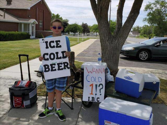 -TBB- Zelda's Feel Good Story: The kid who was selling "Beer" | News Article