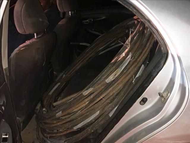 Suspected copper cable thieves arrested  | News Article