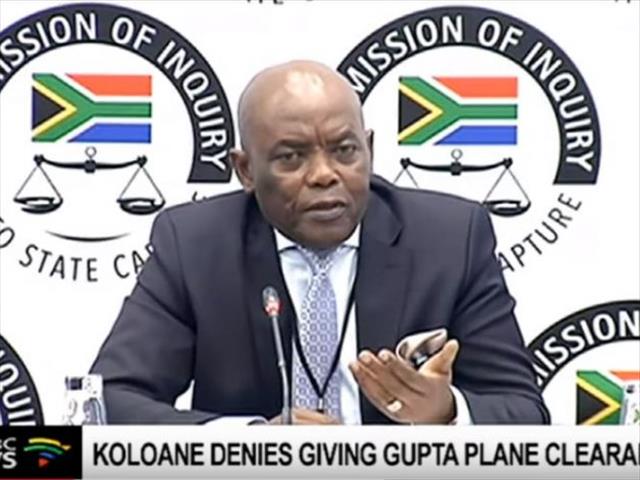 #Gupta landing: Koloane to continue testimony | News Article