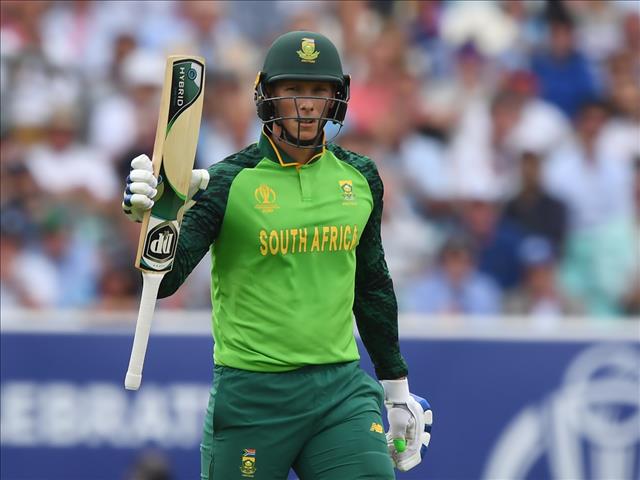 Van der Dussen rewarded with CSA contract | News Article