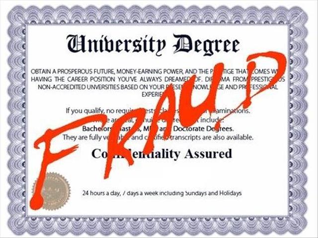 Lying about qualifications now a criminal offence | News Article