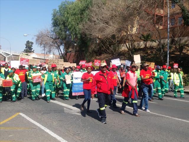 EMS members embark on protests | News Article