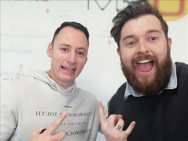Daniel Wesley in studio on Mid-Morning Magic | News Article