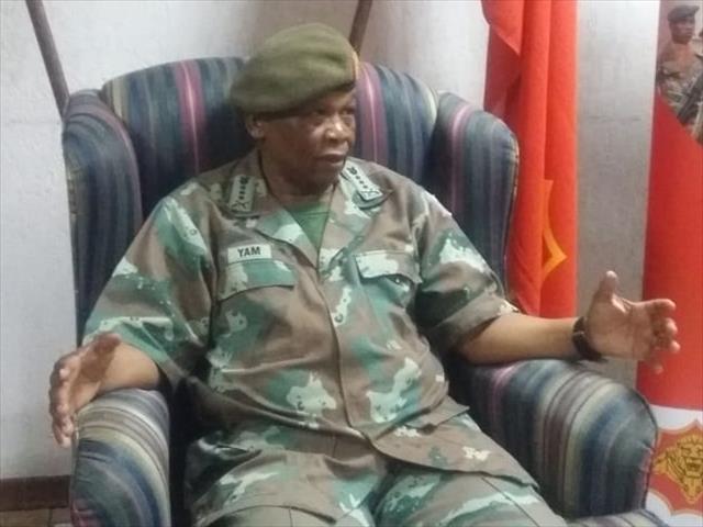 Chief of SA Army says SANDF’s fist is in Bfn | News Article