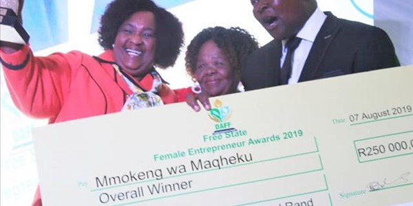 Vrystaatse vroulike landbou-entrepreneur se vrygewigheid ken geen perke Vrystaatse vroulike landbou-entrepreneur se vrygewigheid ken geen perke | News Article