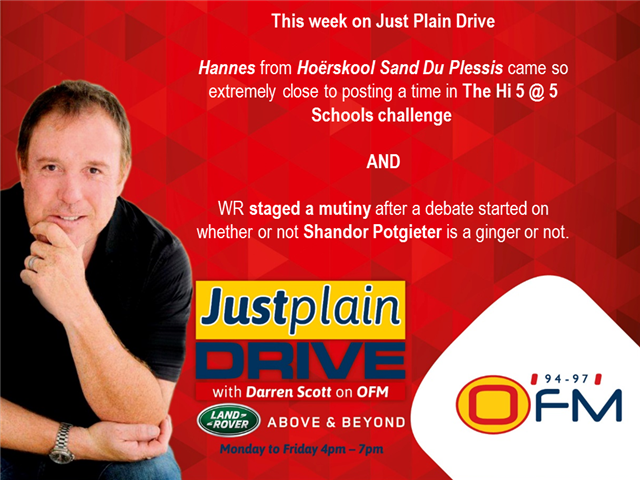 The Best Of Just Plain Drive 26 - 30 August 2019 | News Article