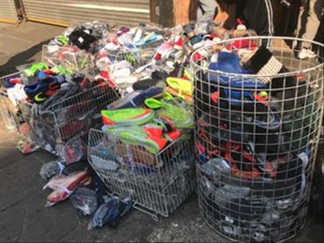 Seven officers arrested after attempting to resell counterfeit goods | News Article