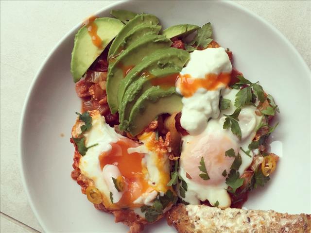 Your Weekend Breakfast Recipe....  shakshuka – saucy eggs with tomato, herbs, avocado and feta | News Article