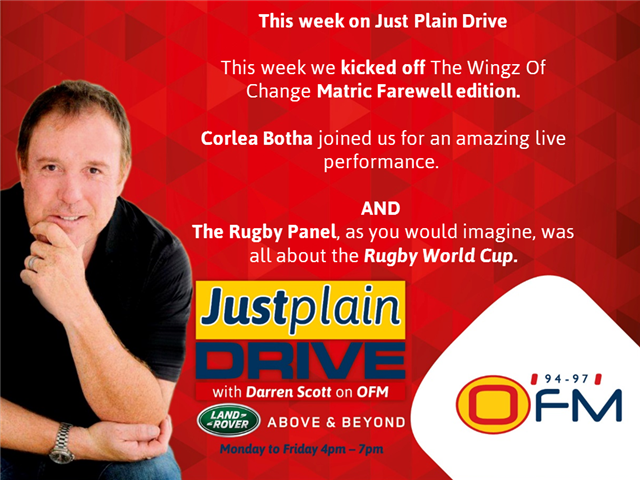 The Best Of Just Plain Drive 16 - 20 September 2019 | News Article