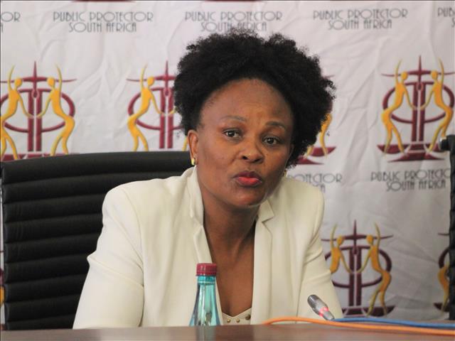 Mkhwebane shocked by service received by Kimberley residents | News Article