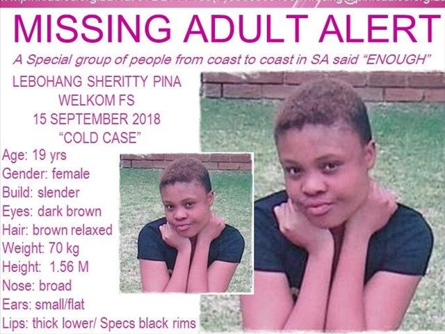 Free State woman has been missing for almost a year | News Article